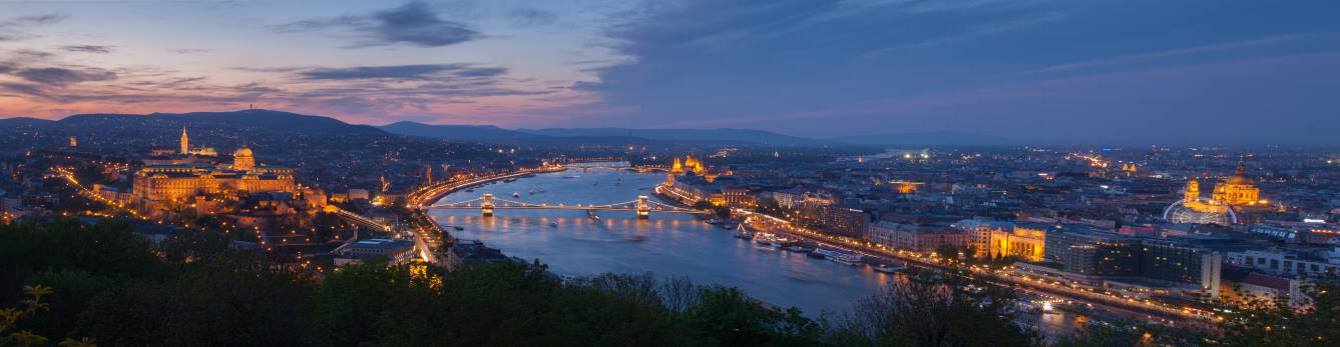 Budapest at Twilight, Danube River