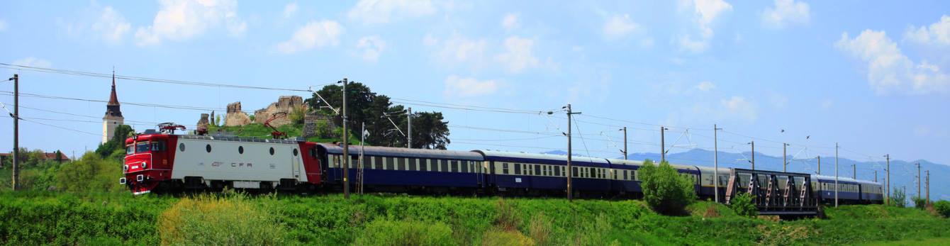 Train Journey Through Transylvania