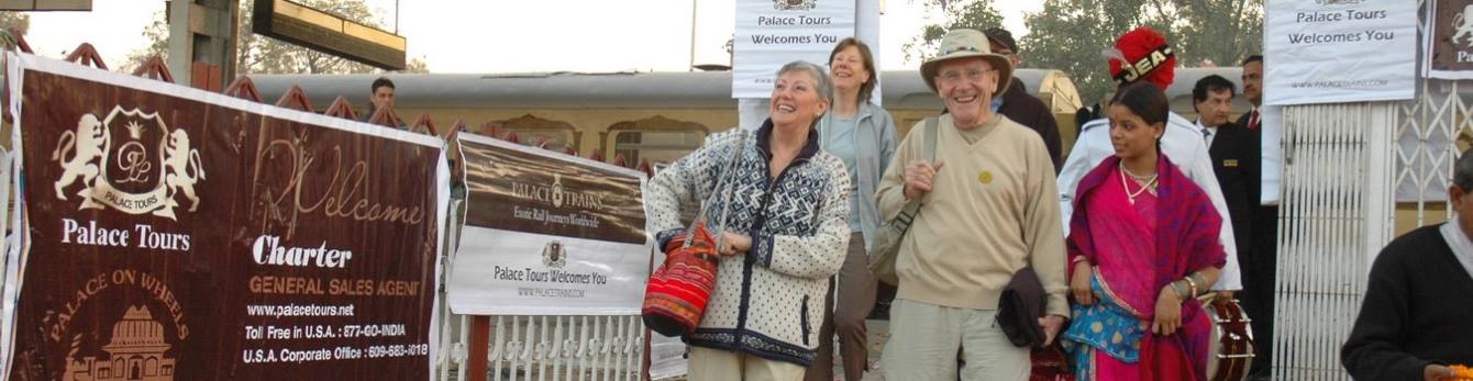 Palace on Wheels Tour Arrival