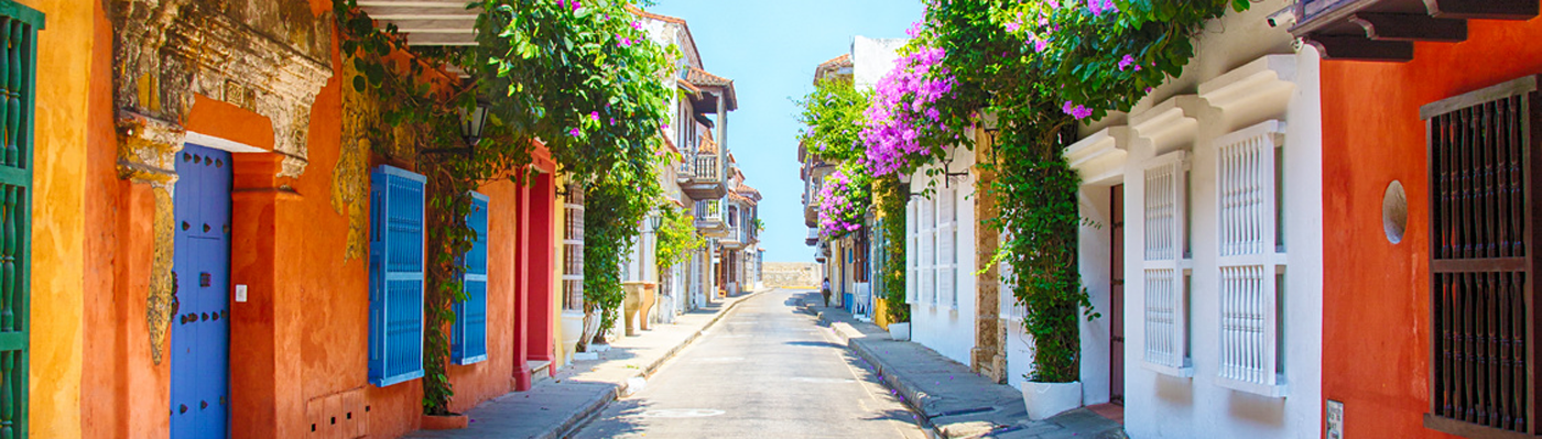 Colorful Streetscape, Ecuador & Galapagos