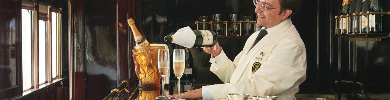 Stop for a toast at the new Champagne Bar