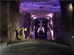 Interior of Salt Cathedral, Zipaquira