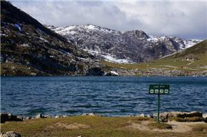 The lake in Picos de Europa