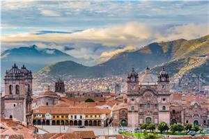 Plaza De Armas in Cusco City