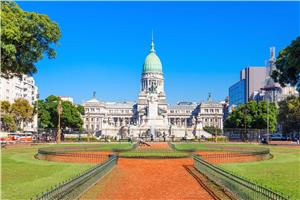 Plaza Del Congreso in Buenos Aires