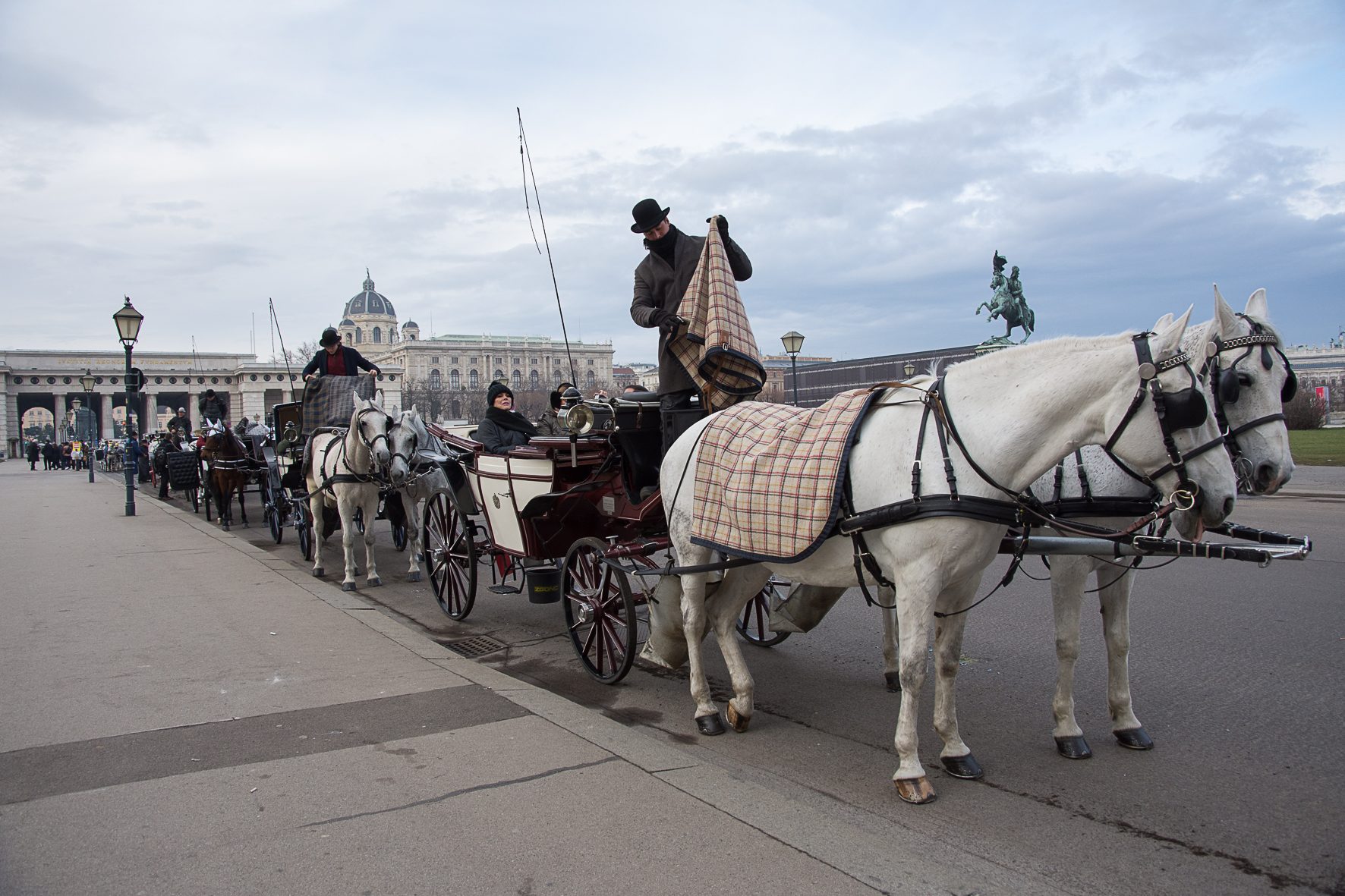 Vienna stunning Old Town by horse-drawn carriage
