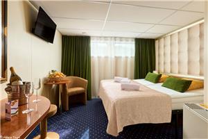 Luxurious River Cruise Cabin on Danube Delights Tour