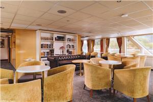 Luxurious Lounge on Danube Delights River Cruise