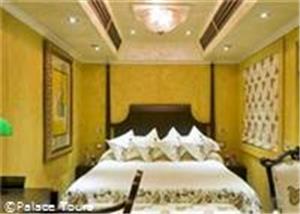 Elegant Deluxe Cabin Interior on Palace on Wheels Luxury Train