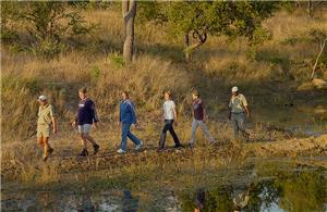 Bush walks at the game reserve