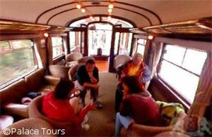 Observation Car on board the Andean Explorer