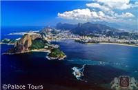 Aerial View from the trolley car, Rio de Janeiro