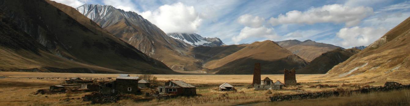 Breathtaking views of the Caucasus region