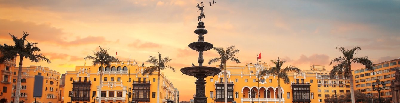 Gaze at beautiful sights in historical cities like Lima